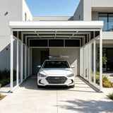 Retractable Single Carport & Garage Kits - Ready Canopy